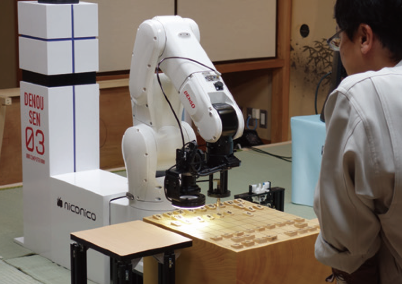 将棋駒位置認識システム（DENSO ロボットアーム 電王手くん） | （株）松浦電弘社（MDS） -制御・計測等、FA界のニーズに最新技術で ...